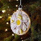 Glass Oyster Plaster Ornament