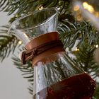 Glass Pour-Over Coffee Maker Ornament
