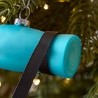 Glass Yoga Mat Ornament