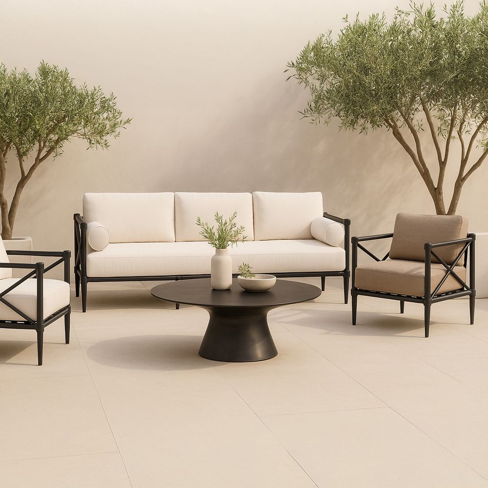 Lenz Outdoor Coffee Table (40") by West Elm