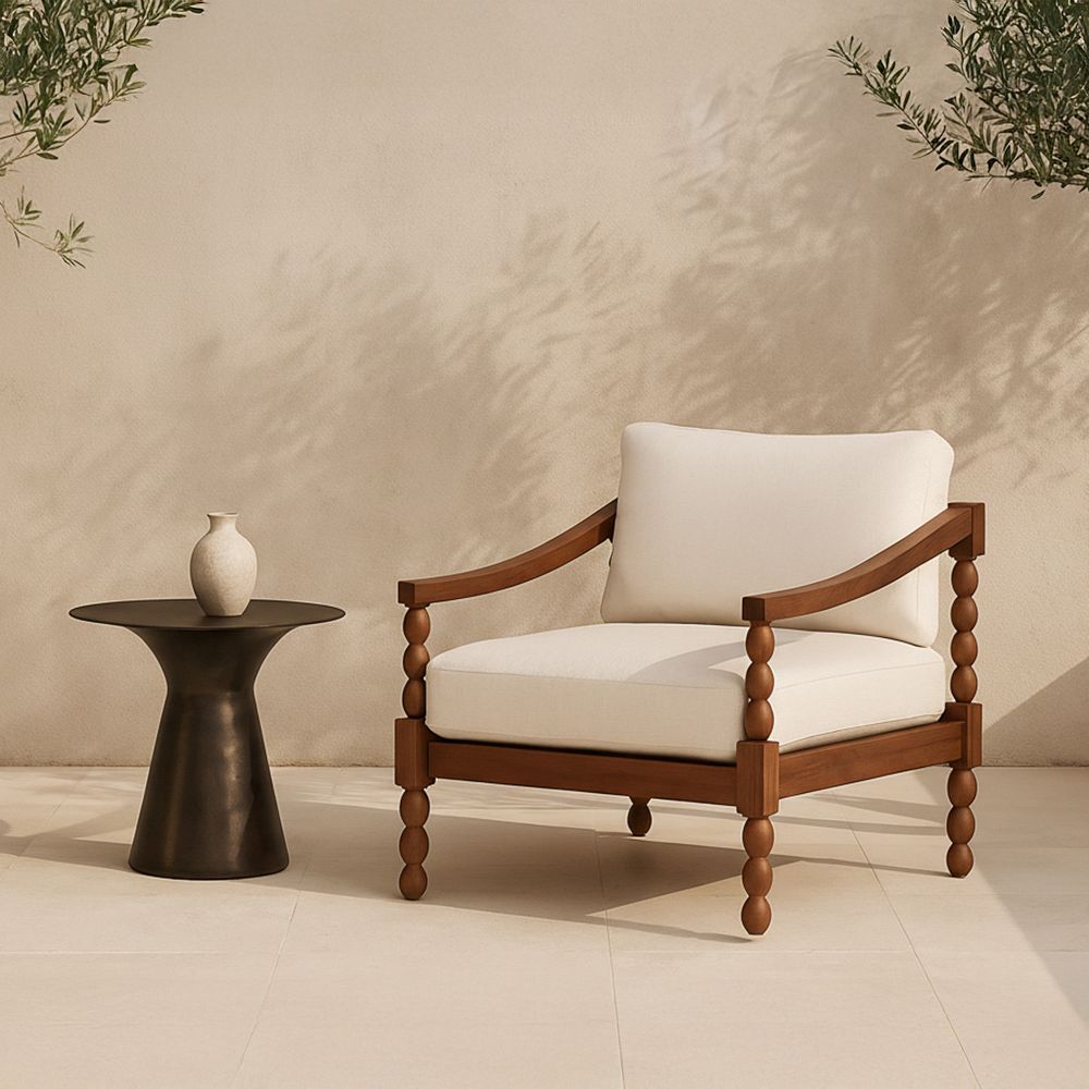 Lenz Outdoor Side Table (22") by West Elm