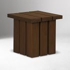 Sesimbra Outdoor Teak Wood Side Table (20")