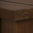 Sesimbra Outdoor Teak Wood Side Table (20")