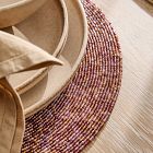 Mixed Glass Beaded Placemat