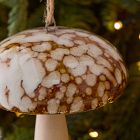 Ceramic Mushroom Ornaments