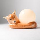 Fox Ceramic Lamp (7")