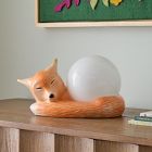 Fox Ceramic Lamp (7")