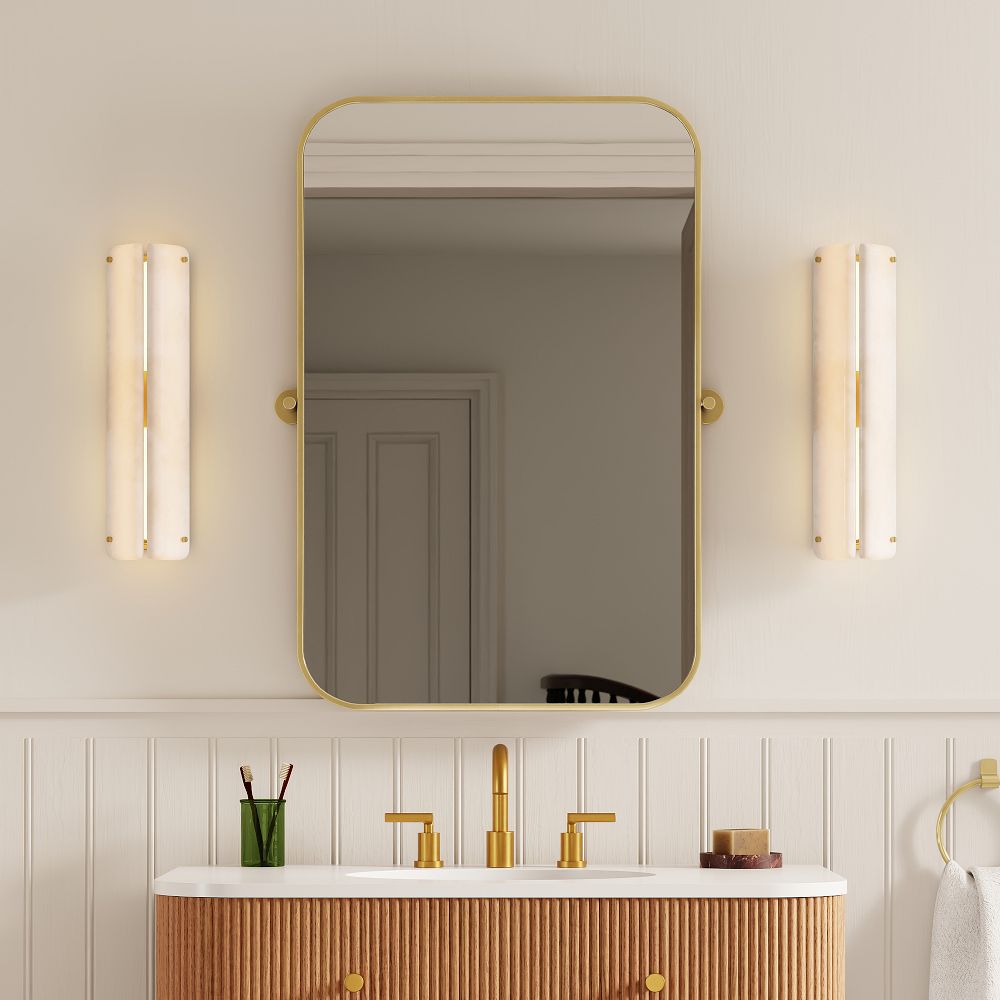 Hugo Alabaster Sconce (18") by West Elm