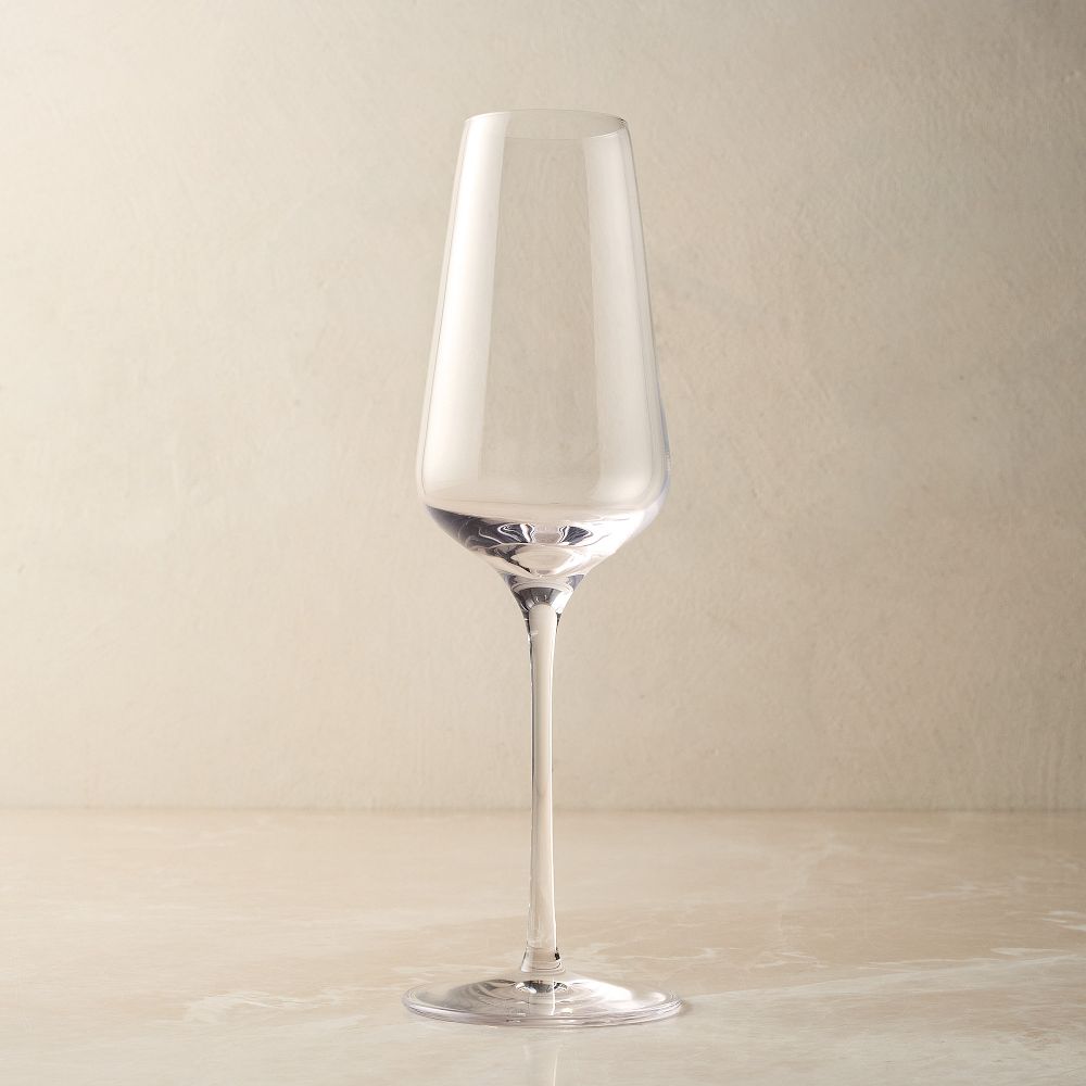 Starlight Lead-Free Crystal Champagne Glass Sets - Champagne, Glass, Clear, Set of 8, BOM