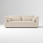 Open Box: Harmony Modular Bench Cushion Sofa (92") - Performance Distressed Velvet Sand, Espresso