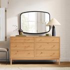 Siobhan Oak 6-Drawer Dresser (60")