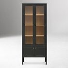 Emman Tall Glass Cabinet (86")
