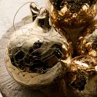 Mercury Crackle Glass Ornaments (Set of 6)