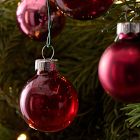 Small Glass Ball Ornaments (Set of 25) - Red