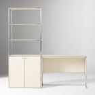 Marlowe Desk (42") &amp; Wide Shelf (30") Set