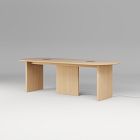 Farrow Counter Height Elliptical Communal Table