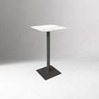 Simii Trellex Square Disc Base Marble Table