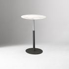 Simii Trellex Height-Adjustable Disc Base Marble Table