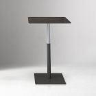 Simii Trellex Height-Adjustable Disc Base Marble Table