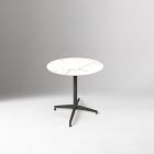 Simii Trellex Round X-Base Marble Table