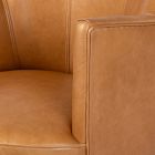 Citrino Petite Leather Swivel Chair