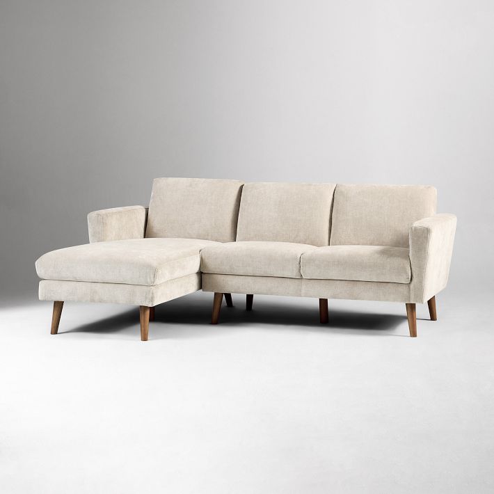 oliver オリバー wovem+ アームソファ S CU-E597 IZZ Oliver 2 Piece Chaise Sectional Sofa | West Elm