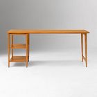 Mid-Century Modular Desk w/ Shelves (70")