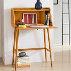 Mid-Century Mini Secretary Desk (28")