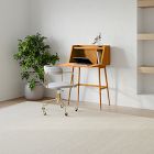 Mid-Century Mini Secretary Desk (28")