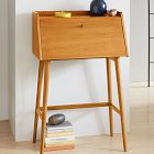 Mid-Century Mini Secretary Desk (28")