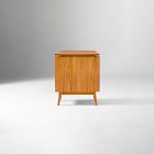 Mid-Century Modular Desk w/ 2 File Cabinets (70")