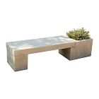 Garden Bench w/ Planter