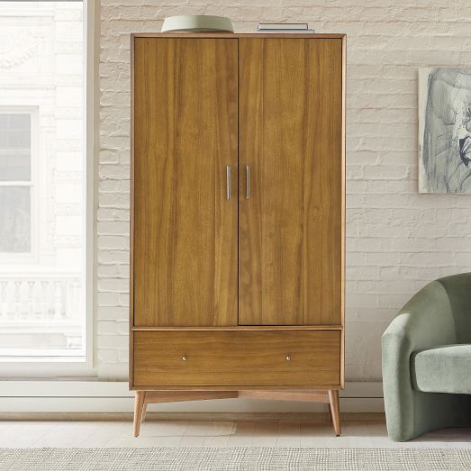 Mid-Century Armoire (38")