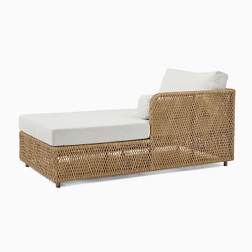 Coastal Outdoor Right-Arm Chaise