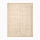 Open Box: Loomed Grid Wool Rug (9' x 12') - Sand