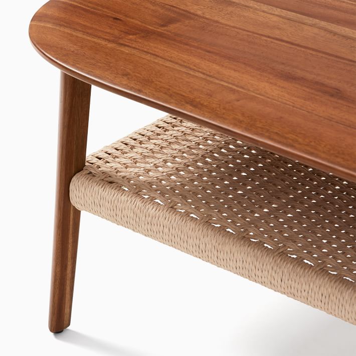 Chadwick Mid-Century Rectangle Coffee Table | Modern Living Room