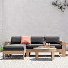 Portside Outdoor 2-Piece Chaise Sectional (92")