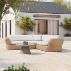 Toluca Outdoor 2-Piece L-Shaped Sectional (102")