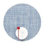 Chilewich Easy-Care Mini Basketweave Round Placemats