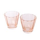 Estelle Colored Glass Sunday Lowball Glass Sets