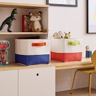 Canvas Colorblock Baskets