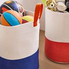 Canvas Colorblock Baskets