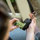 Steele Canvas Dog Leash &amp; Poop Bag Holder