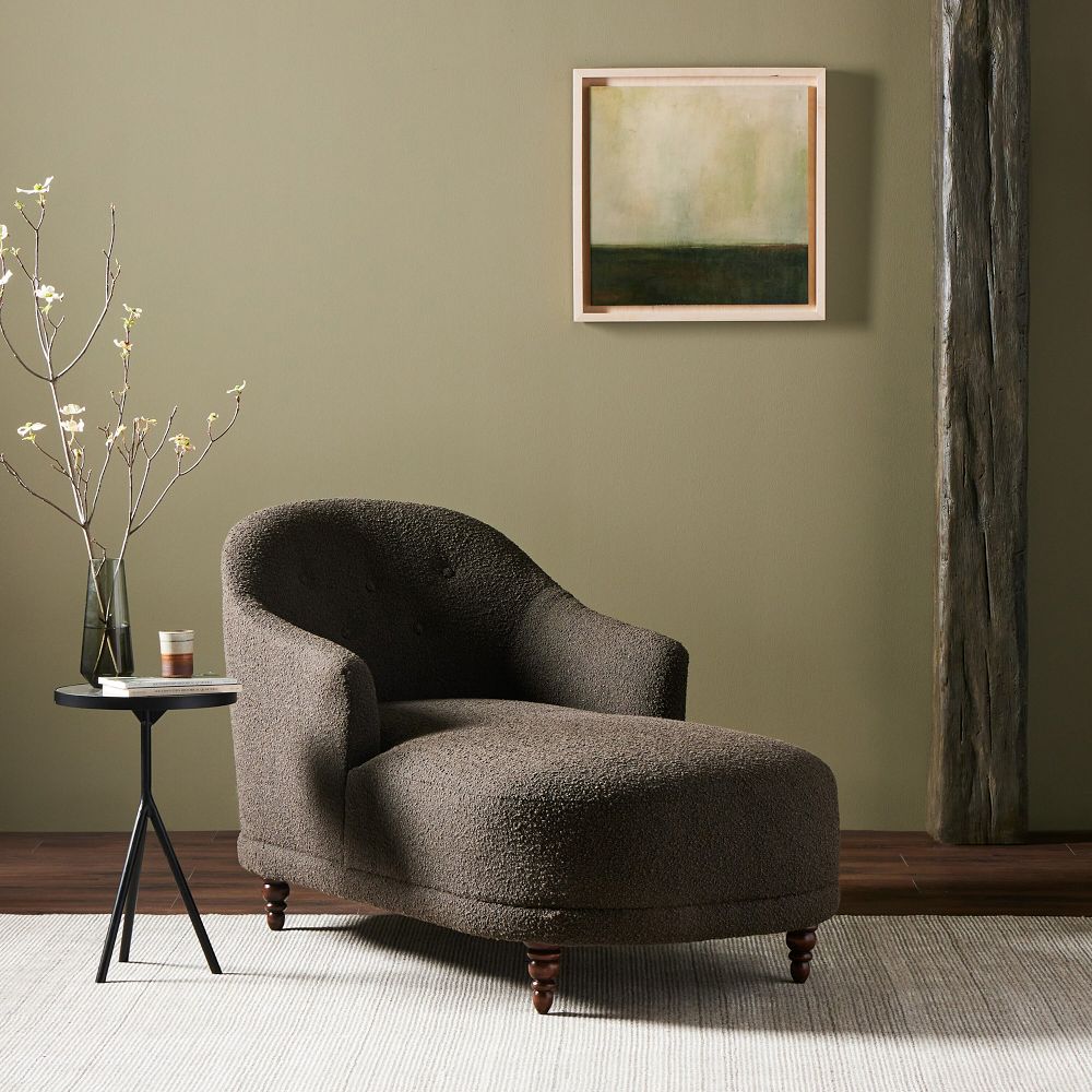 Beebee Tufted Chaise Lounge by West Elm