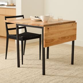 Box Frame Drop Leaf Extendable Table | West Elm