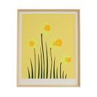 Molly M Framed Wall Print - Daffodil