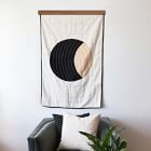 Anchal Project Crescent Lattice Quilt Throw