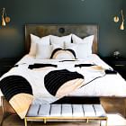 Anchal Project Crescent Lattice Quilt Throw