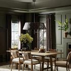 Evgenia Rattan Chandelier (36")