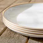 Mill Melamine Outdoor Dinner Plate Sets
